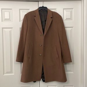 Mens Long Kenneth Cole Reaction Dress Coat